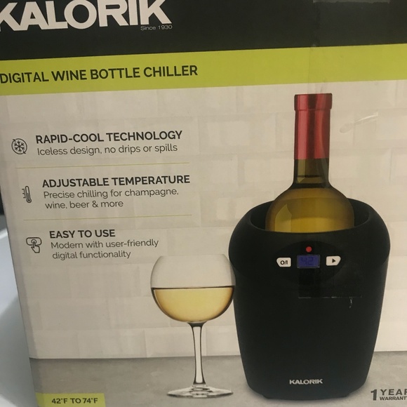 Digital Wine Bottle Chiller from Kalorik NEW - Picture 1 of 5